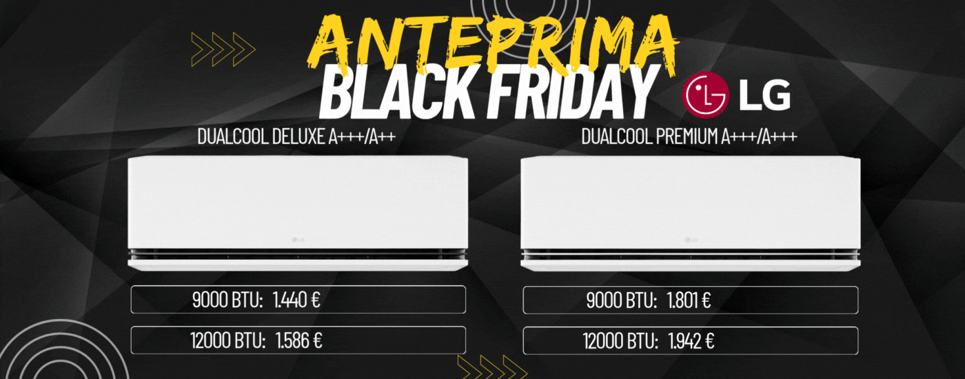 Climaway anteprima black friday